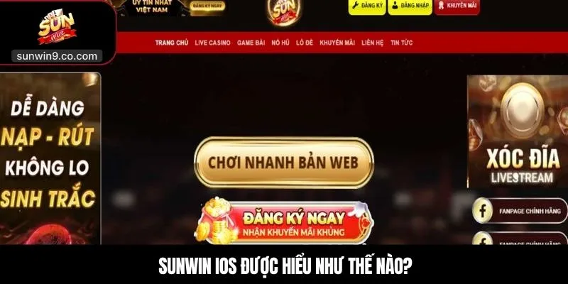 Sunwin Ios Được Hiểu Như Thế Nào?